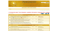 Desktop Screenshot of metal-connexion.fr