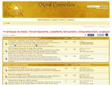 Tablet Screenshot of metal-connexion.fr